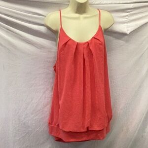 Lane Bryant pink red Tank top